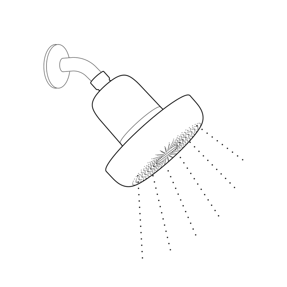 Re-attach your shower hose.